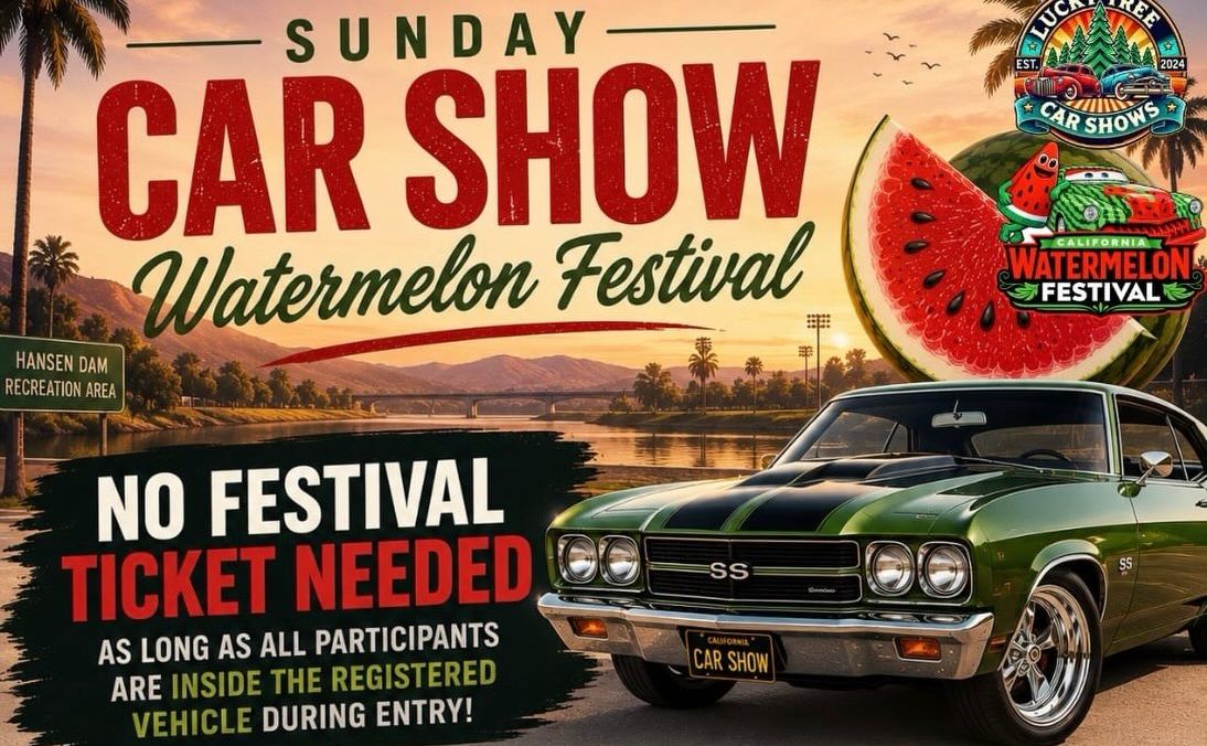 Watermelon Festival Car Show partial flyer June 2026